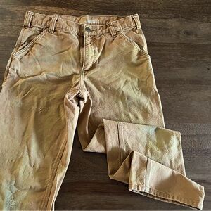 Vintage Y2K Distressed Carhartt Cargo Pants.Size 32x30